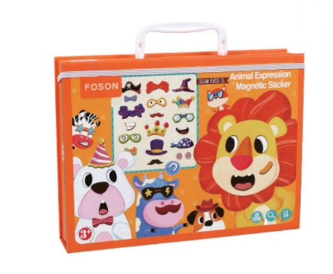 Un buon prezzo. CMYK Animal Educational Magnetic Jigsaw Puzzle Sticker Bambini giocattoli per bambini di 7 anni in linea