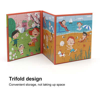 Un buon prezzo. Giocattoli di apprendimento magnetico per bambini in età prescolare Libro puzzle per bambini di 4 anni in linea