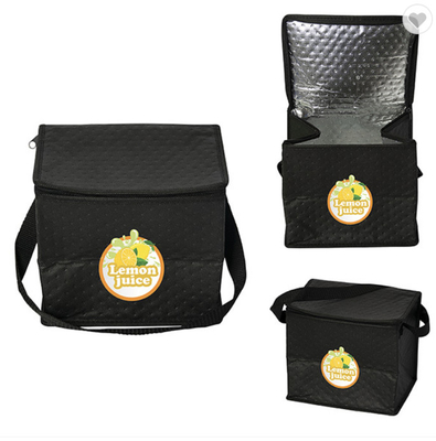 Un buon prezzo. Borsa di raffreddamento isolante in foglio di alluminio di Oxford Logo personalizzato per la consegna di cibo in linea