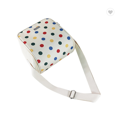 Un buon prezzo. Una spalla colore punto d'onda isolamento cooler borsa portatile per il pranzo in linea