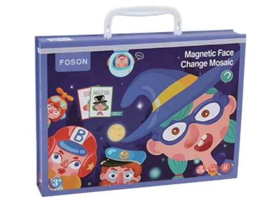 Un buon prezzo. ECO Bambino Giocattoli Educativi in Legno Magnetico Faccia Divertente Puzzle Per 2 Anni in linea